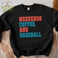 Baseball Mom Funny Baseball Shirt Game Day Shirt Baseball Mom Baseball Weekends Coffee Baseball T-Shirts, Hoodie, Sweatshirt - T-Shirt, Sweatshirt, Hoodie