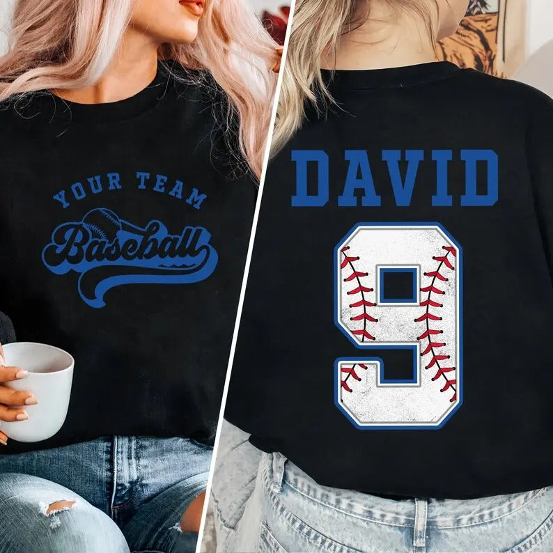Baseball Team Shirt Custom Baseball Baseball Team Name Game Day Shirt Mom Shirt Mom T-Shirts, Hoodie, Sweatshirt - T-Shirt, Sweatshirt, Hoodie