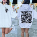 Best Friend Mind Your Own Business T-Shirts, Hoodie, Sweatshirt - T-Shirt, Sweatshirt, Hoodie