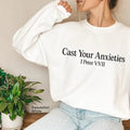 Cast Your Anxiety Bible Verse Shirt Proverbs 5:17 Shirt Christian Based Faith Based T-Shirts, Hoodie, Sweatshirt - T-Shirt, Sweatshirt, Hoodie