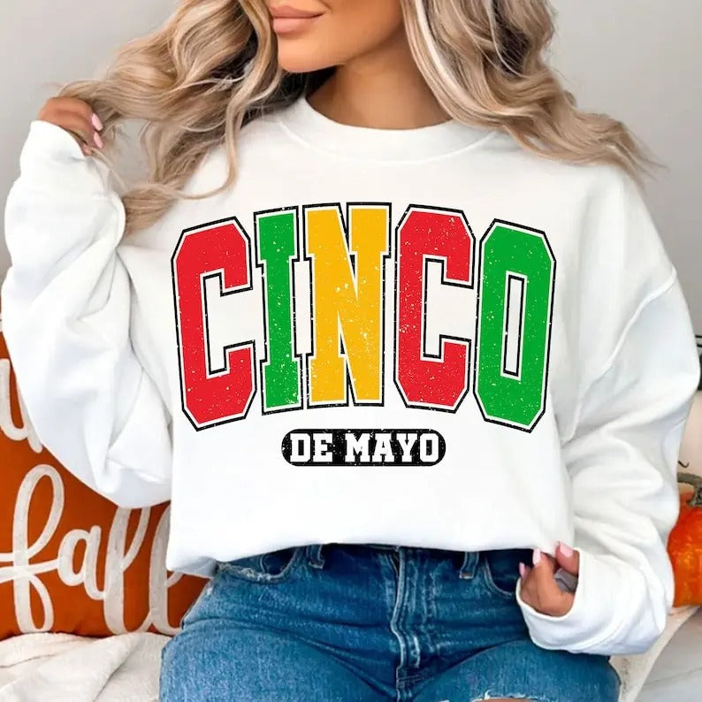 Cinco De Mayo Varsity Mexican Fiestasweatshirt T-Shirts, Hoodie, Sweatshirt - T-Shirt, Sweatshirt, Hoodie