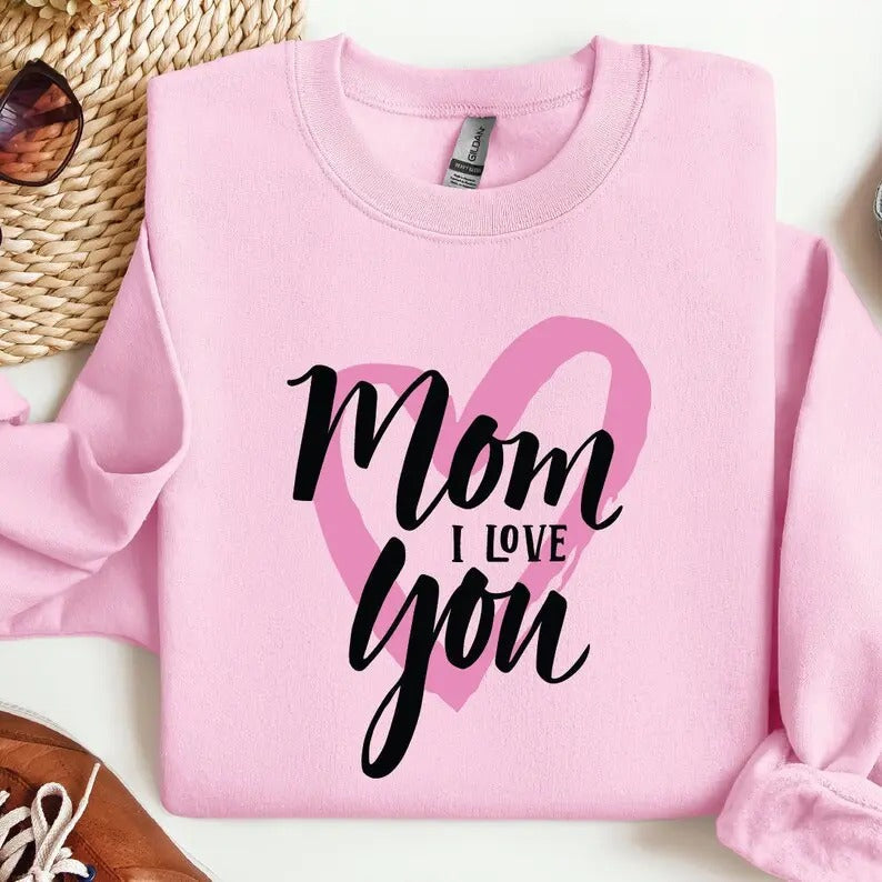 Cute Mom & Mom I Love You Mama Motherhood Mom Life T-Shirts, Hoodie, Sweatshirt - T-Shirt, Sweatshirt, Hoodie
