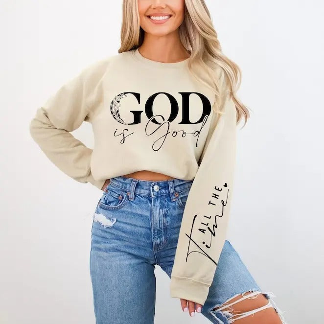 God Is Good All Time Christian God Is Good Christian Her God T-Shirts, Hoodie, Sweatshirt - T-Shirt, Sweatshirt, Hoodie