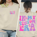 My Era Custom Shirt Personalized Era Fan Girl Custom Eras Cute Retro T-Shirts, Hoodie, Sweatshirt - T-Shirt, Sweatshirt, Hoodie