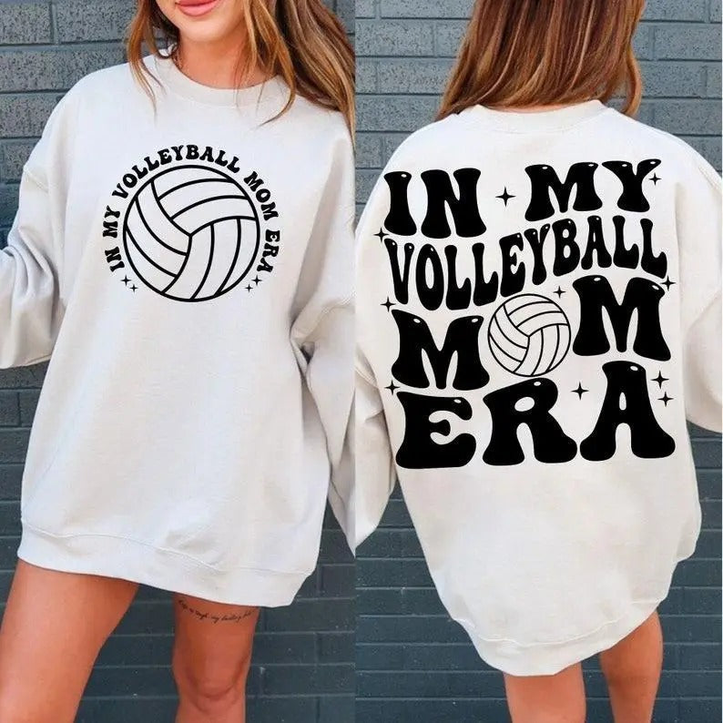 My Volleyball Mom Era Volleyball Mom Funny Mom Shirt Volleyball Lover Shirt T-Shirts, Hoodie, Sweatshirt - T-Shirt, Sweatshirt, Hoodie