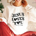 Jesus Loves You I'M Trying Christian Shirt Religious Cross Christian Jesus T-Shirts, Hoodie, Sweatshirt - T-Shirt, Sweatshirt, Hoodie