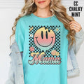 MAMA Shirt New Mom Shirt Motherhood Shirt Hot Mess Mama Shirt Boho Mama Shirt Smiley Face Mama T-Shirts, Hoodie, Sweatshirt - T-Shirt, Sweatshirt, Hoodie