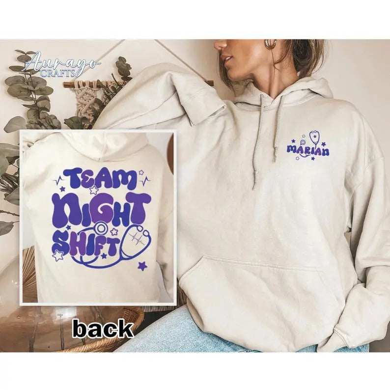 Nurse Night Shift Team Custom Nurse Shirt Nurse Nurse Appreciation Team Night Shift Nursing Life Shirt Funny RN Shirt ICU Nurse T-Shirts, Hoodie, Sweatshirt - T-Shirt, Sweatshirt, Hoodie
