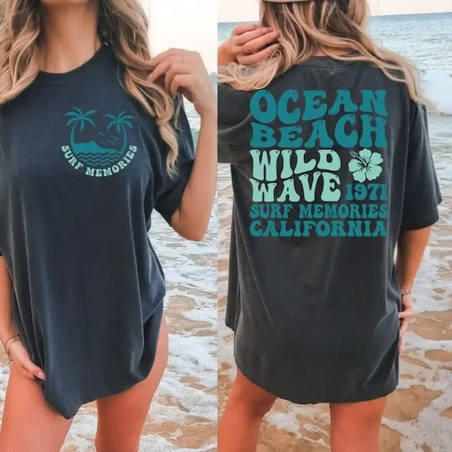 Ocean Beach Shirt California Shirt T-Shirts, Hoodie, Sweatshirt - T-Shirt, Sweatshirt, Hoodie