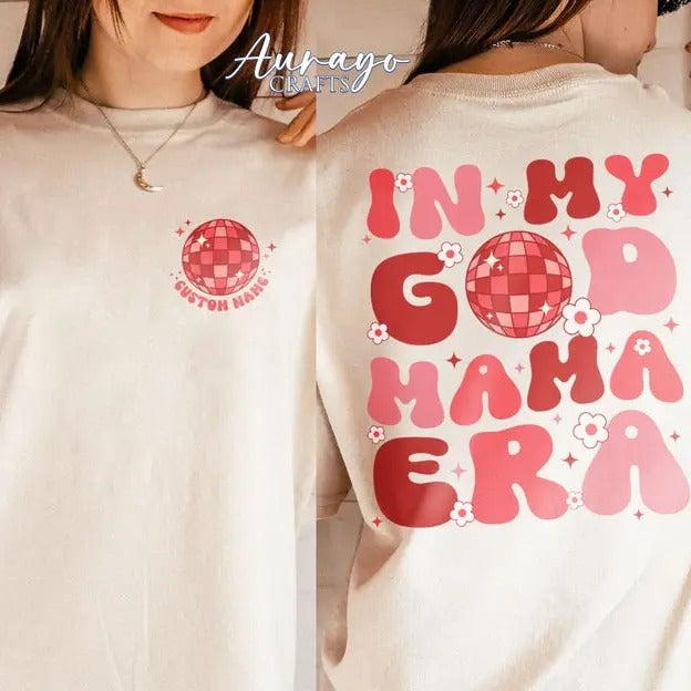 Personalized Godmama Shirt Custom Godmama Shirt Godmother Goddaughter God Mother Proposal Godmom Godmama Shirt Godmother T-Shirts, Hoodie, Sweatshirt - T-Shirt, Sweatshirt, Hoodie