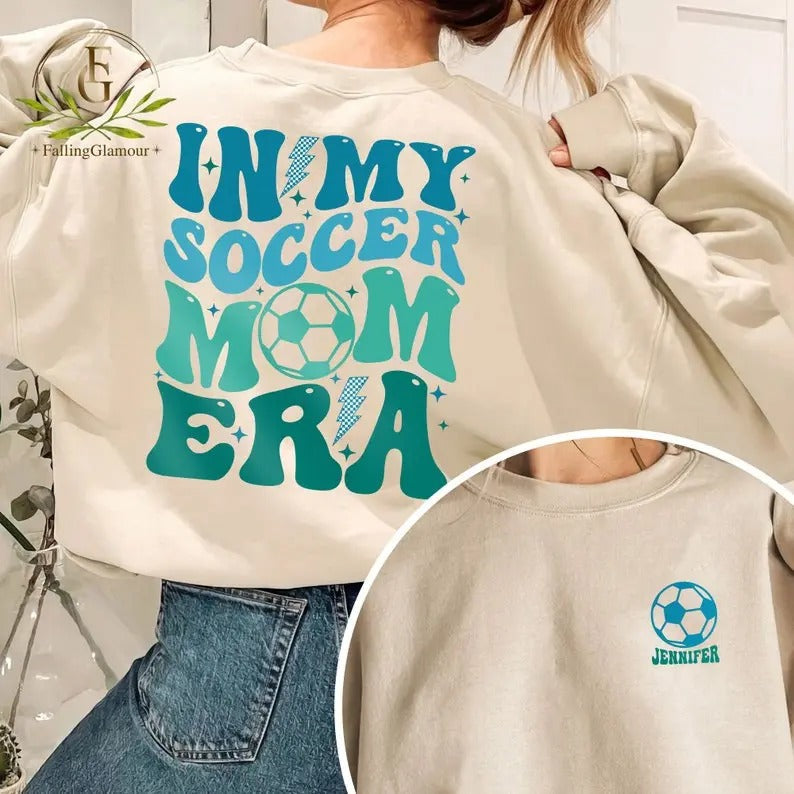 Personalized My Soccer Mom Era Soccer Mom Game Day Shirt Sport Mom Era Shirt Mama Shirt Soccer Mom T-Shirts, Hoodie, Sweatshirt - T-Shirt, Sweatshirt, Hoodie