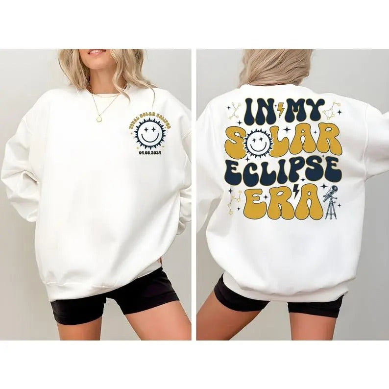Solar Eclipse My Solar Eclipse Era Shirt Eclipse Watching Squad Twice Lifetime Total Solar Eclipse 2024 T-Shirts, Hoodie, Sweatshirt - T-Shirt, Sweatshirt, Hoodie