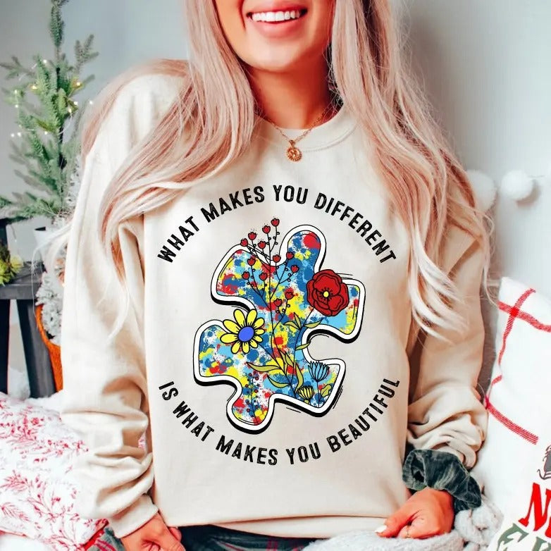 What Makes You Different Is What Makes You Autism Png Autism Awareness Autism Puzzle T-Shirts, Hoodie, Sweatshirt - T-Shirt, Sweatshirt, Hoodie