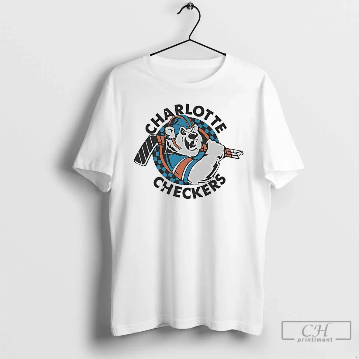 1993 Charlotte Checkers Logo T-Shirts, Hoodie, Sweatshirt - T-Shirt, Sweatshirt, Hoodie