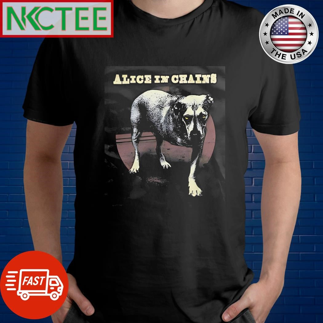 Premium Alice in Chains Three Legged Dog shirt Unisex T-shirt, Sweatshirt, Hoodie, Long Sleeve Tee - T-Shirt, Sweatshirt, Hoodie