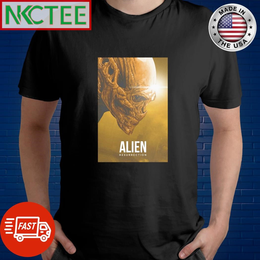 Premium Alien Resurrection Halloween shirt Unisex T-shirt, Sweatshirt, Hoodie, Long Sleeve Tee - T-Shirt, Sweatshirt, Hoodie