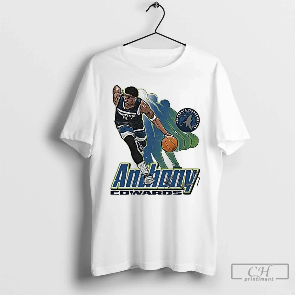 Anthony Edwards Minnesota Timberwolves Signature 5 Retro T-Shirts, Hoodie, Sweatshirt - T-Shirt, Sweatshirt, Hoodie