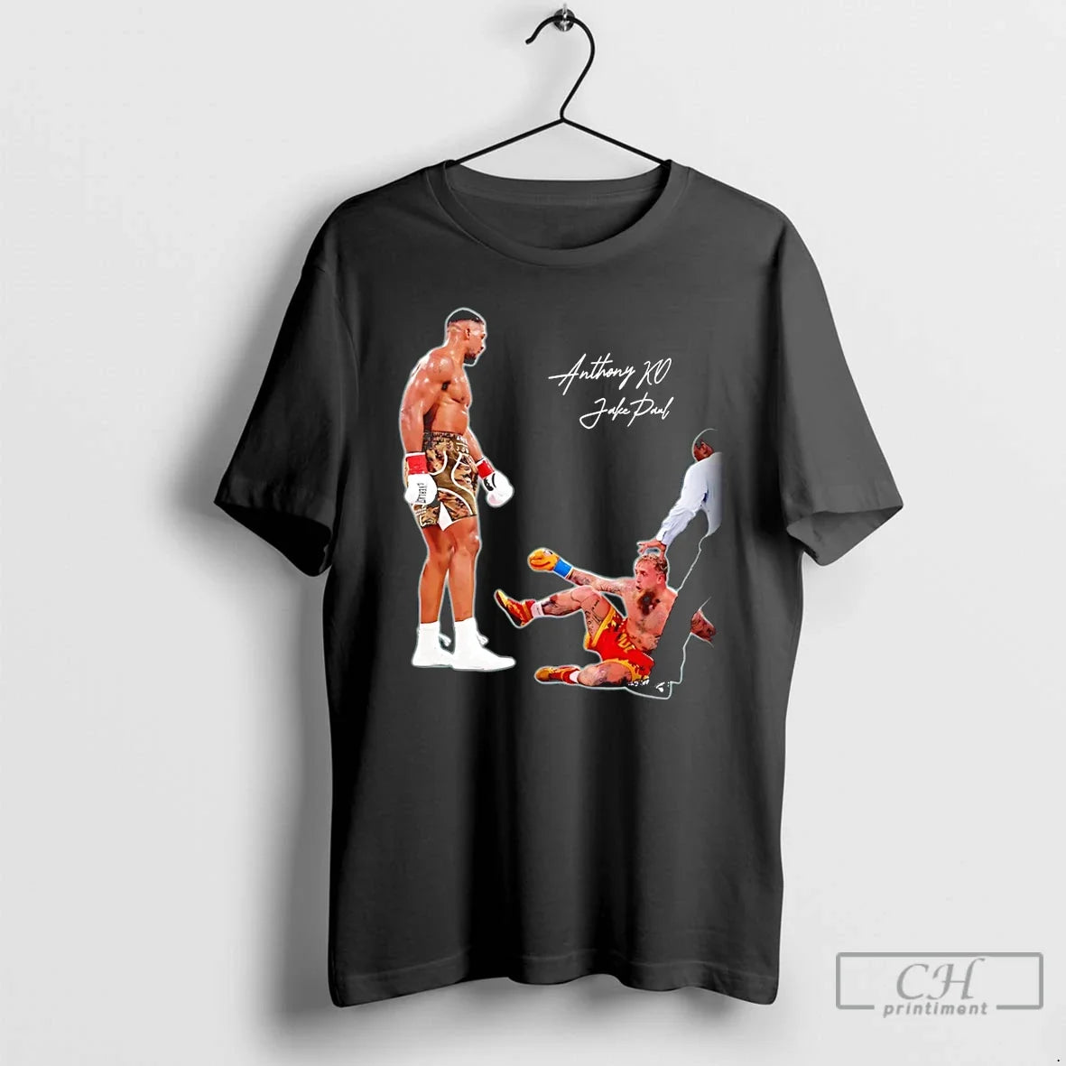 Anthony Joshua Ko Jake Paul T-Shirts, Hoodie, Sweatshirt - T-Shirt, Sweatshirt, Hoodie