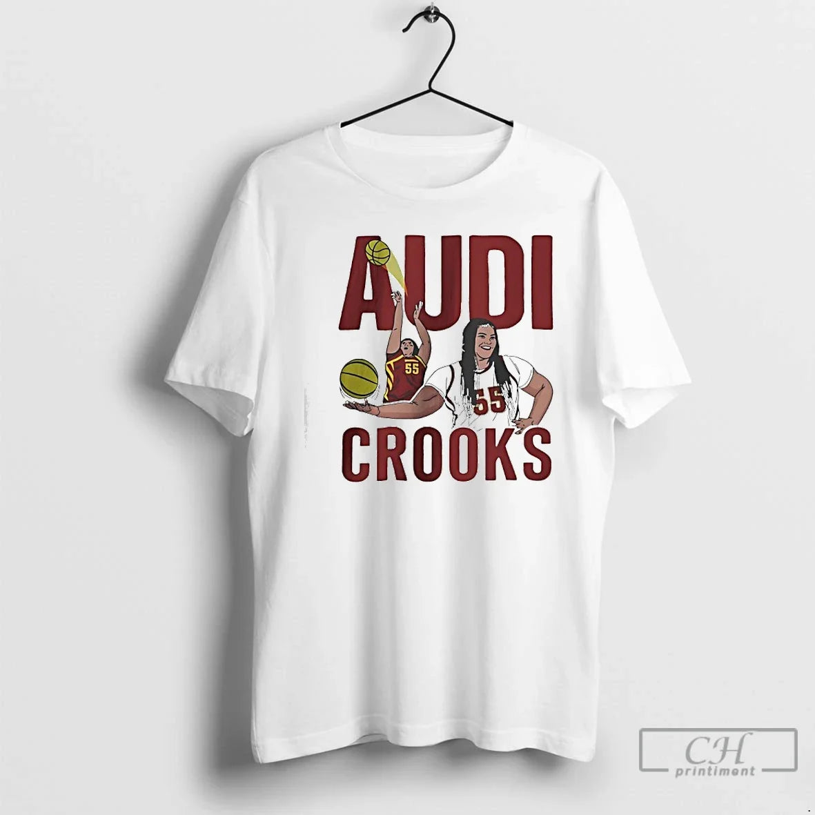 Audi Crooks 55 Iowa State Cyclones Basketball T-Shirts, Hoodie, Sweatshirt - T-Shirt, Sweatshirt, Hoodie