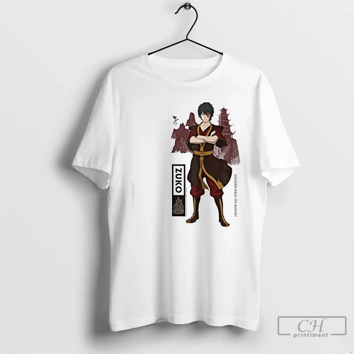 Avatar Last Airbender Zuko Fire Destiny Quote T-Shirts, Hoodie, Sweatshirt - T-Shirt, Sweatshirt, Hoodie