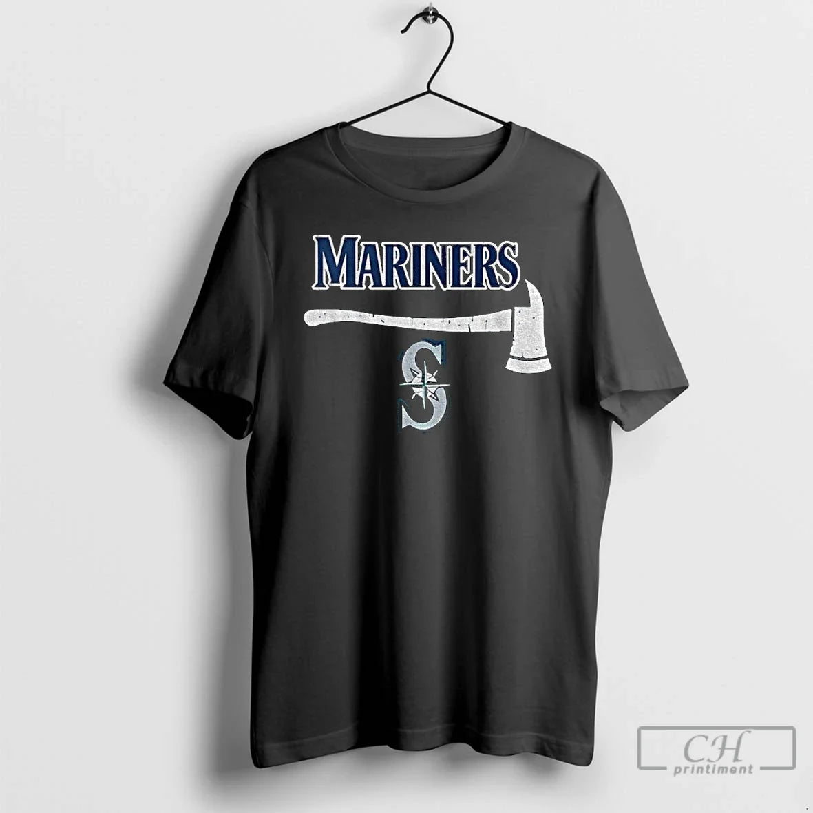 Premium Ax Seattle Mariners Mlb Baseball Logo T Shirts Unisex T-shirt, Sweatshirt, Hoodie, Long Sleeve Tee - T-Shirt, Sweatshirt, Hoodie