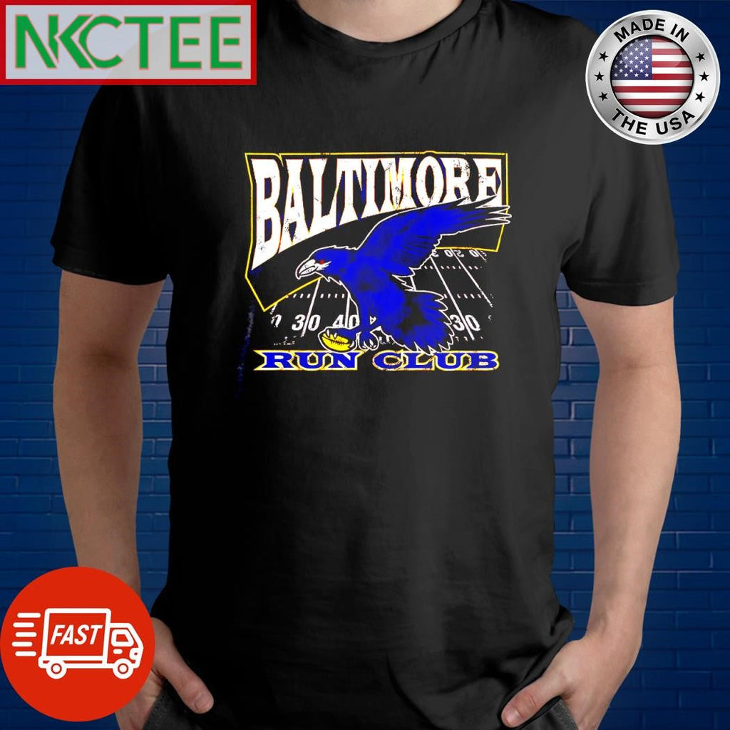 Premium Baltimore Run Club bird hold ball shirt Unisex T-shirt, Sweatshirt, Hoodie, Long Sleeve Tee - T-Shirt, Sweatshirt, Hoodie