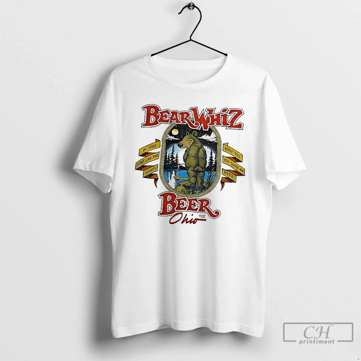 Premium Bear Whiz Beer Ohio T Shirts Unisex T-shirt, Sweatshirt, Hoodie, Long Sleeve Tee - T-Shirt, Sweatshirt, Hoodie
