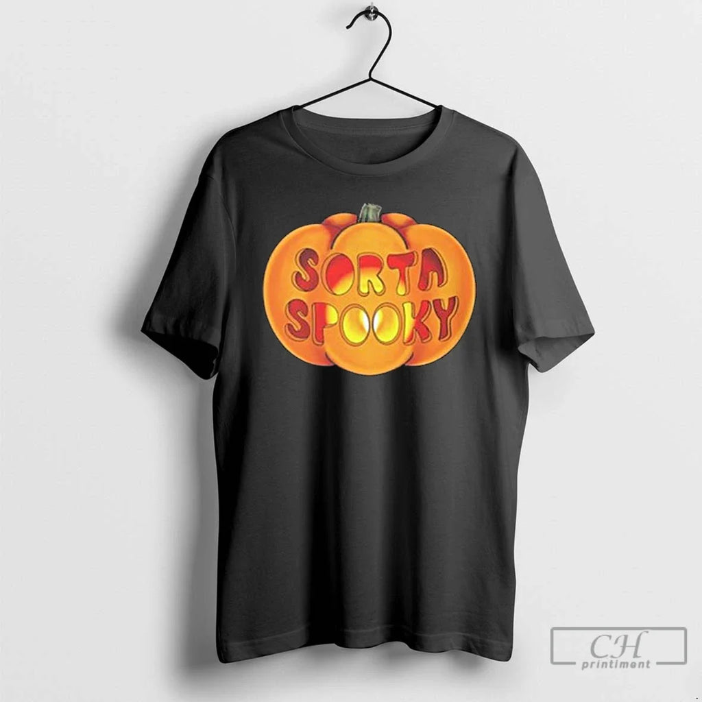 Premium Billy Ends The World Creep It Sorta Spooky Pumpkin Long Sleve T Shirts Unisex T-shirt, Sweatshirt, Hoodie, Long Sleeve Tee - T-Shirt, Sweatshirt, Hoodie