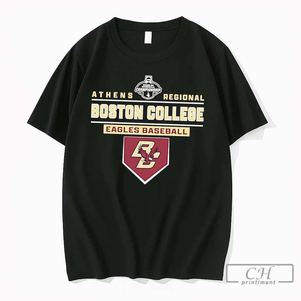Premium Boston College Baseball 2026 Regional Bound Tee Unisex T-shirt, Sweatshirt, Hoodie, Long Sleeve Tee - T-Shirt, Sweatshirt, Hoodie
