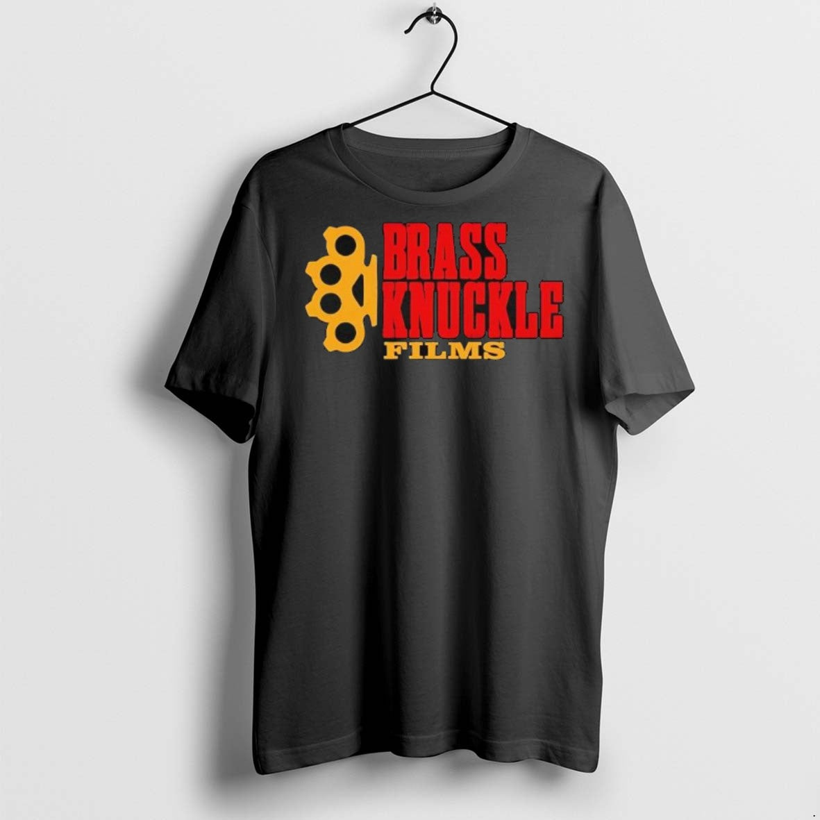 Premium Brass Knuckle Films Logo T Shirts Unisex T-shirt, Sweatshirt, Hoodie, Long Sleeve Tee - T-Shirt, Sweatshirt, Hoodie