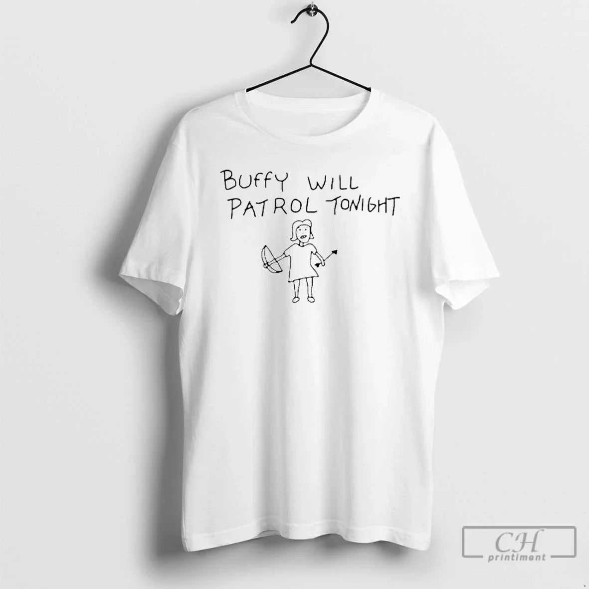 Premium Buffy Will Patrol Tonight T Shirts Unisex T-shirt, Sweatshirt, Hoodie, Long Sleeve Tee - T-Shirt, Sweatshirt, Hoodie