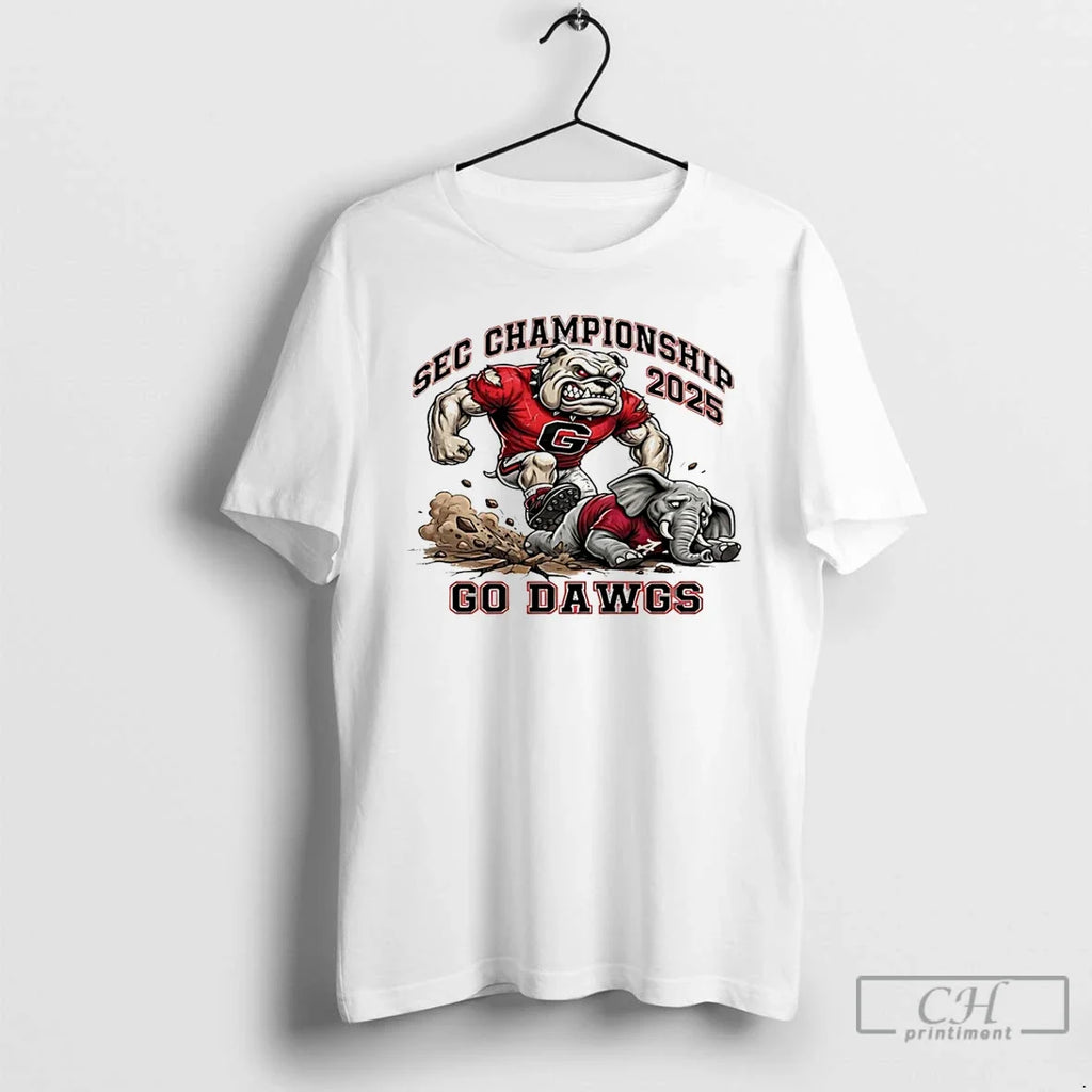 Bulldogs Beat Alabama 2025 Sec Champions Go Dawgs T-Shirts, Hoodie, Sweatshirt - T-Shirt, Sweatshirt, Hoodie