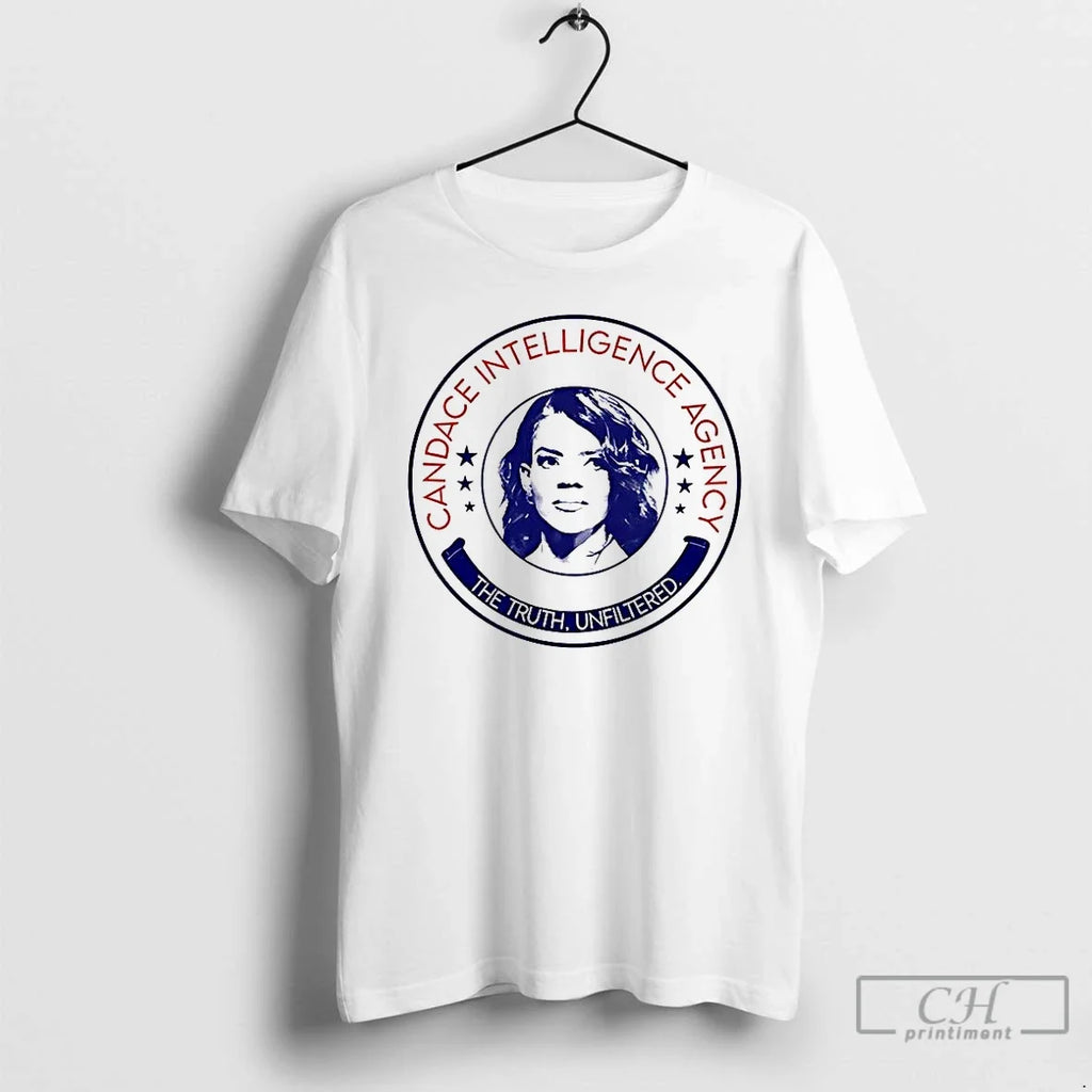 Premium Candace Intelligence Agency The Truth Unfiltered Retro Logo T Shirts Unisex T-shirt, Sweatshirt, Hoodie, Long Sleeve Tee - T-Shirt, Sweatshirt, Hoodie