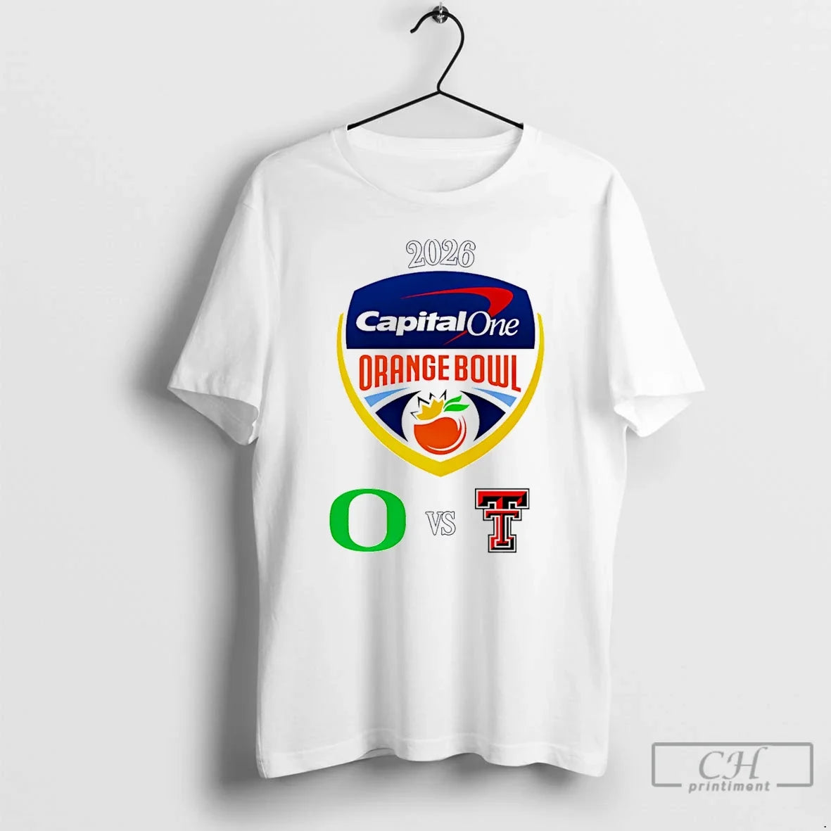 Capital One Orange Bowl 2026 Oregon Vs Texas Tech T-Shirts, Hoodie, Sweatshirt - T-Shirt, Sweatshirt, Hoodie