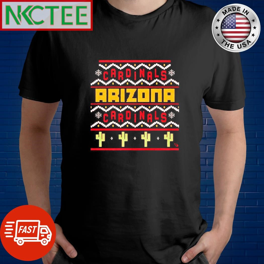 Premium Cardinals Arizona Cardinals ugly Christmas shirt Unisex T-shirt, Sweatshirt, Hoodie, Long Sleeve Tee - T-Shirt, Sweatshirt, Hoodie