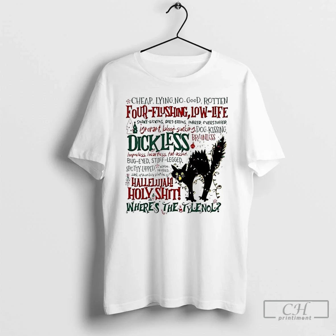 Cat Hallelujah Holy Shit Wheres Tylenol T-Shirts, Hoodie, Sweatshirt - T-Shirt, Sweatshirt, Hoodie