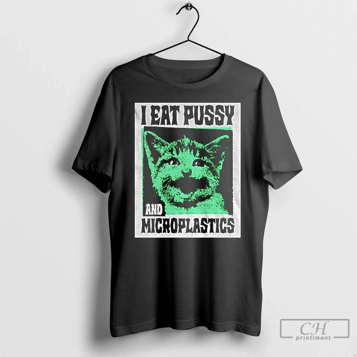 Premium Cat I Eat Pussy And Microplastics T Shirts Unisex T-shirt, Sweatshirt, Hoodie, Long Sleeve Tee - T-Shirt, Sweatshirt, Hoodie