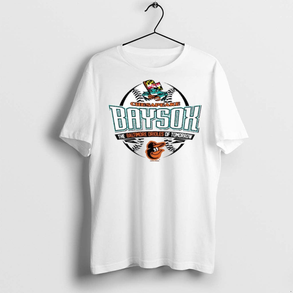 Premium Chesapeake Baysox The Baltimore Orioles Of Tomorrow Ornaments T Shirts Unisex T-shirt, Sweatshirt, Hoodie, Long Sleeve Tee - T-Shirt, Sweatshirt, Hoodie