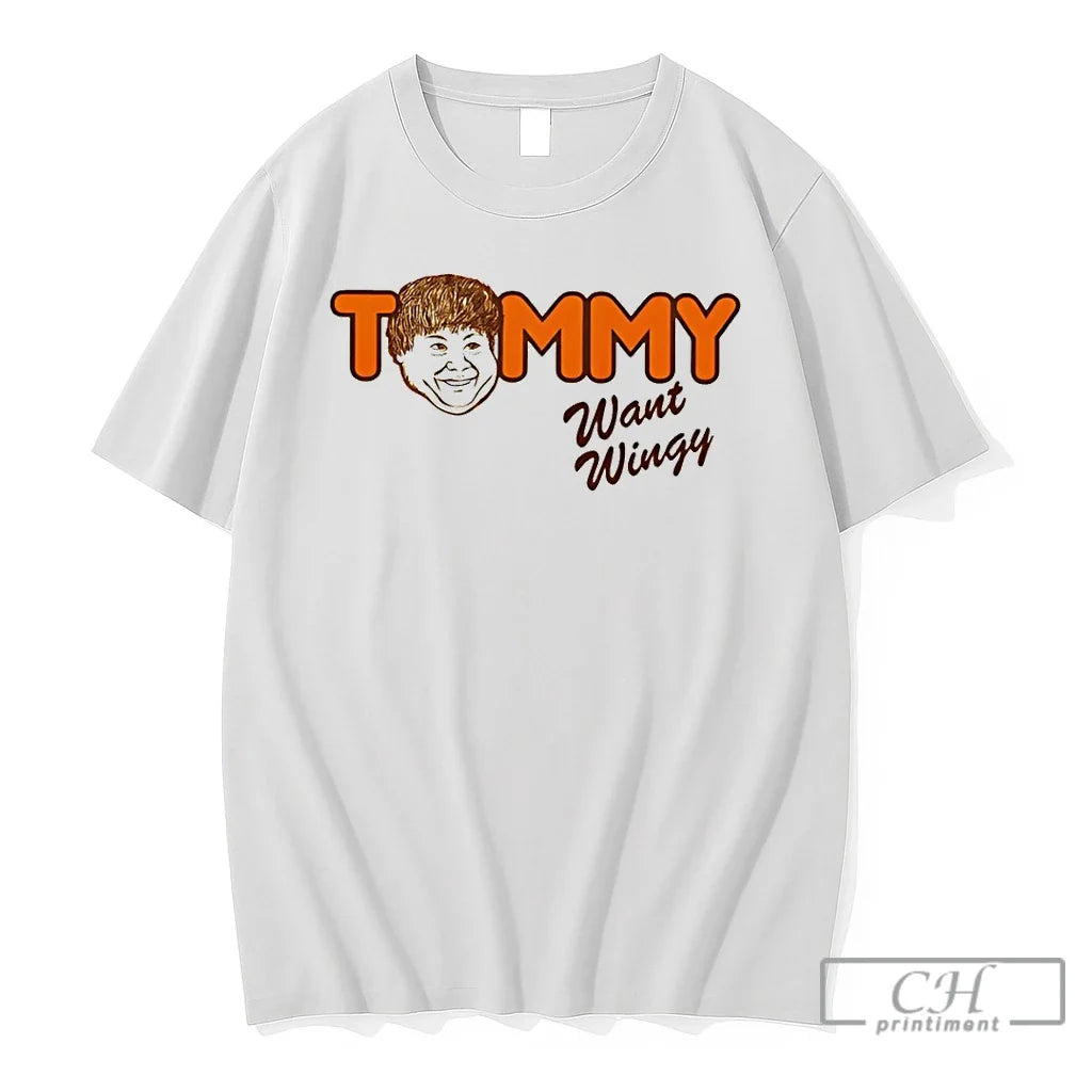 Premium Chris Farley Tommy Want Wingy Unisex T-shirt, Sweatshirt, Hoodie, Long Sleeve Tee - T-Shirt, Sweatshirt, Hoodie