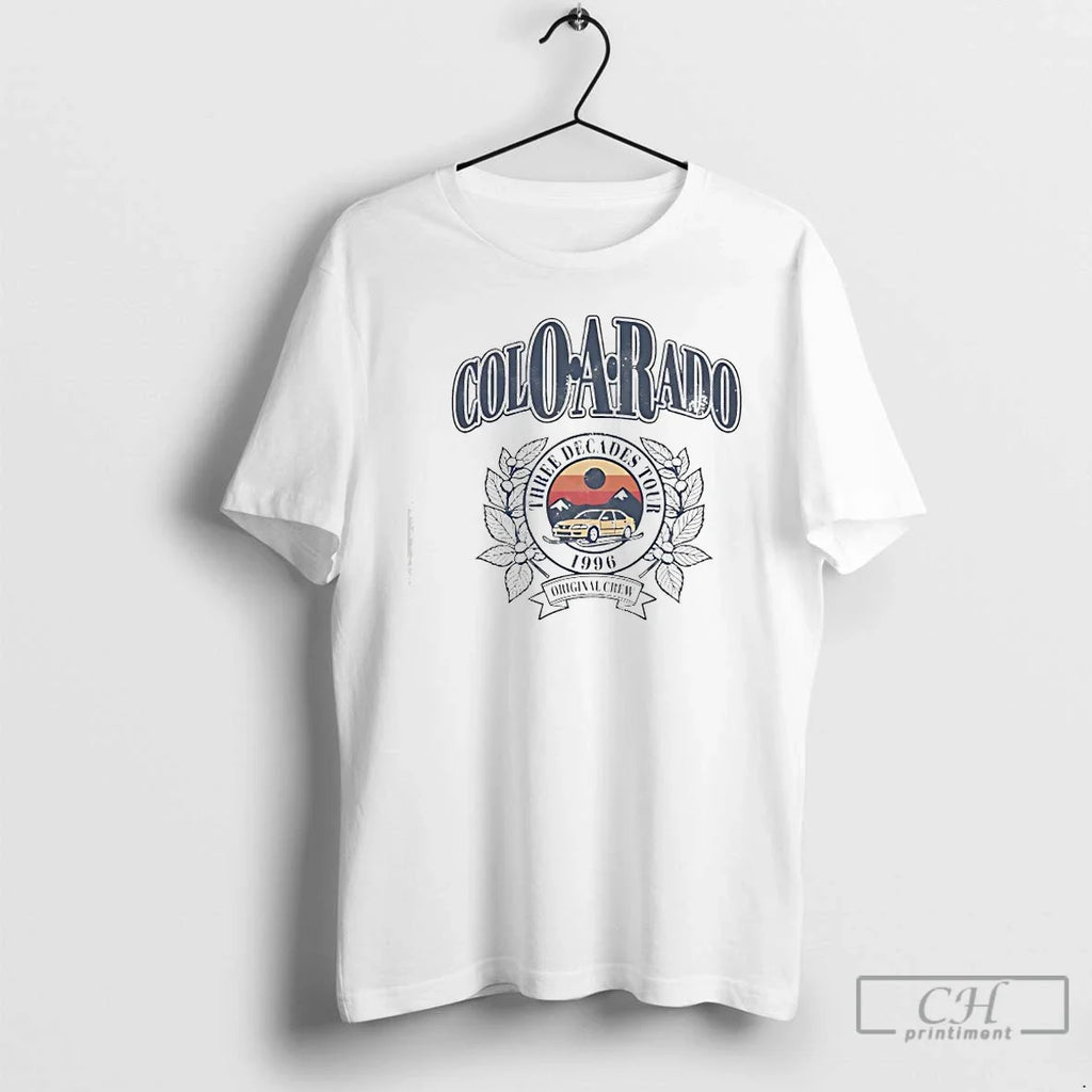 Coloarado Oar Three Decades Tour 1996 Crew Vintage T-Shirts, Hoodie, Sweatshirt - T-Shirt, Sweatshirt, Hoodie