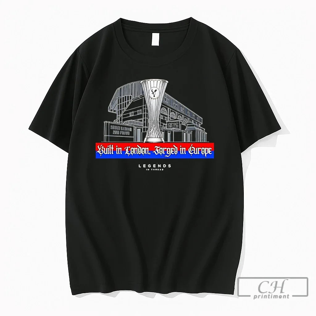 Premium Crystal Palace Built In London Forged In Europe Conference League Winners Legends T Shirts - T-Shirt, Sweatshirt, Hoodie