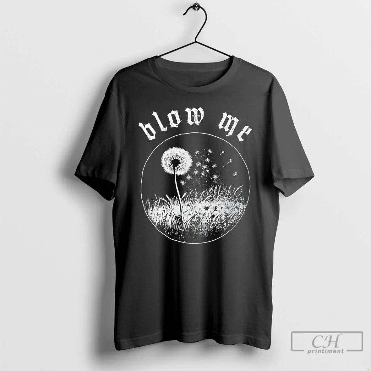 Premium Dandelion Flower Blow Me Unisex T-shirt, Sweatshirt, Hoodie, Long Sleeve Tee - T-Shirt, Sweatshirt, Hoodie