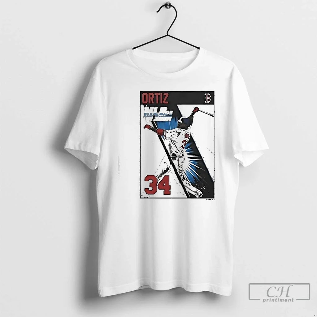 David Ortiz 34 Mlb Show 06 Cover Boston Red Sox T-Shirts, Hoodie, Sweatshirt - T-Shirt, Sweatshirt, Hoodie