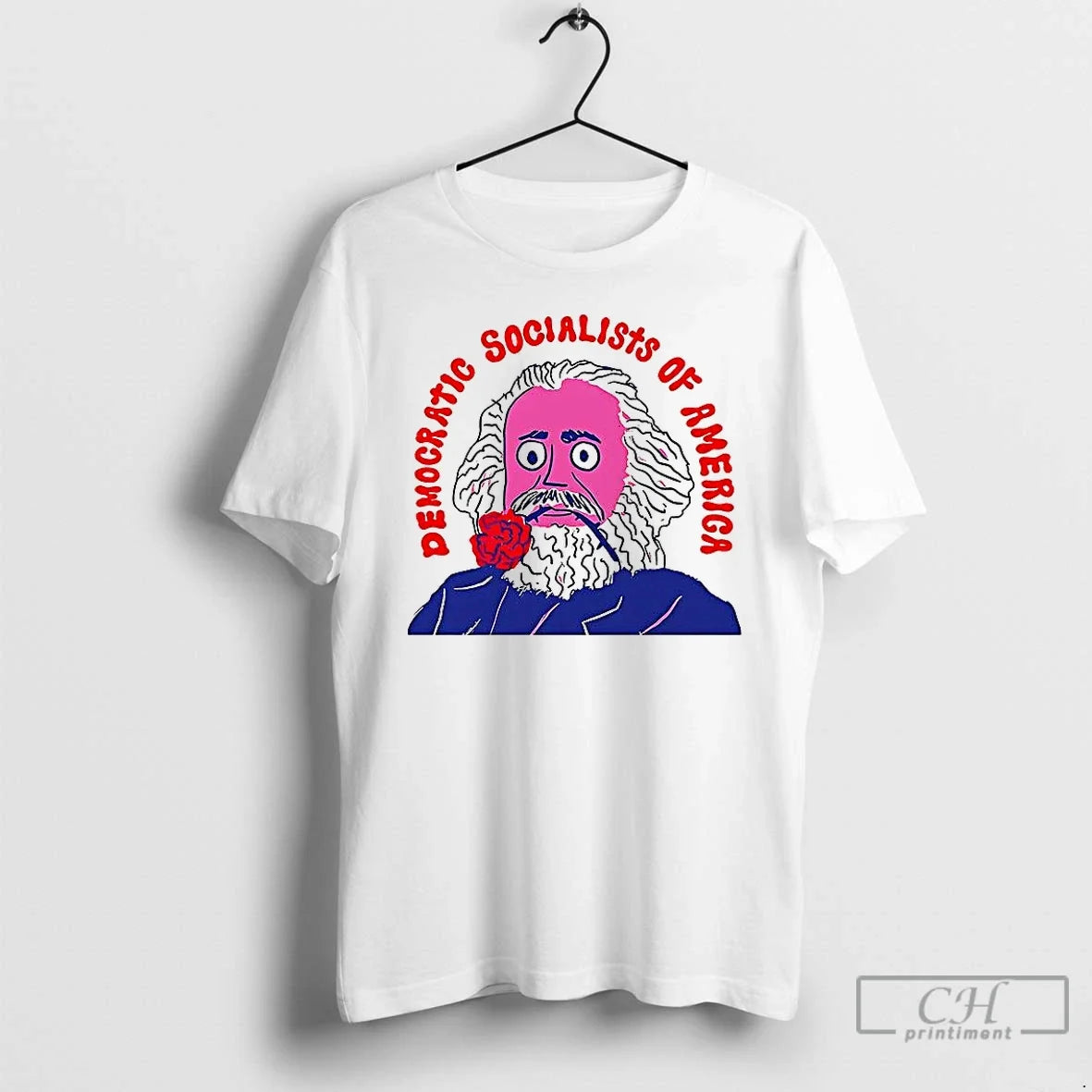 Premium Democratic Socialists Of America T Shirts Unisex T-shirt, Sweatshirt, Hoodie, Long Sleeve Tee - T-Shirt, Sweatshirt, Hoodie