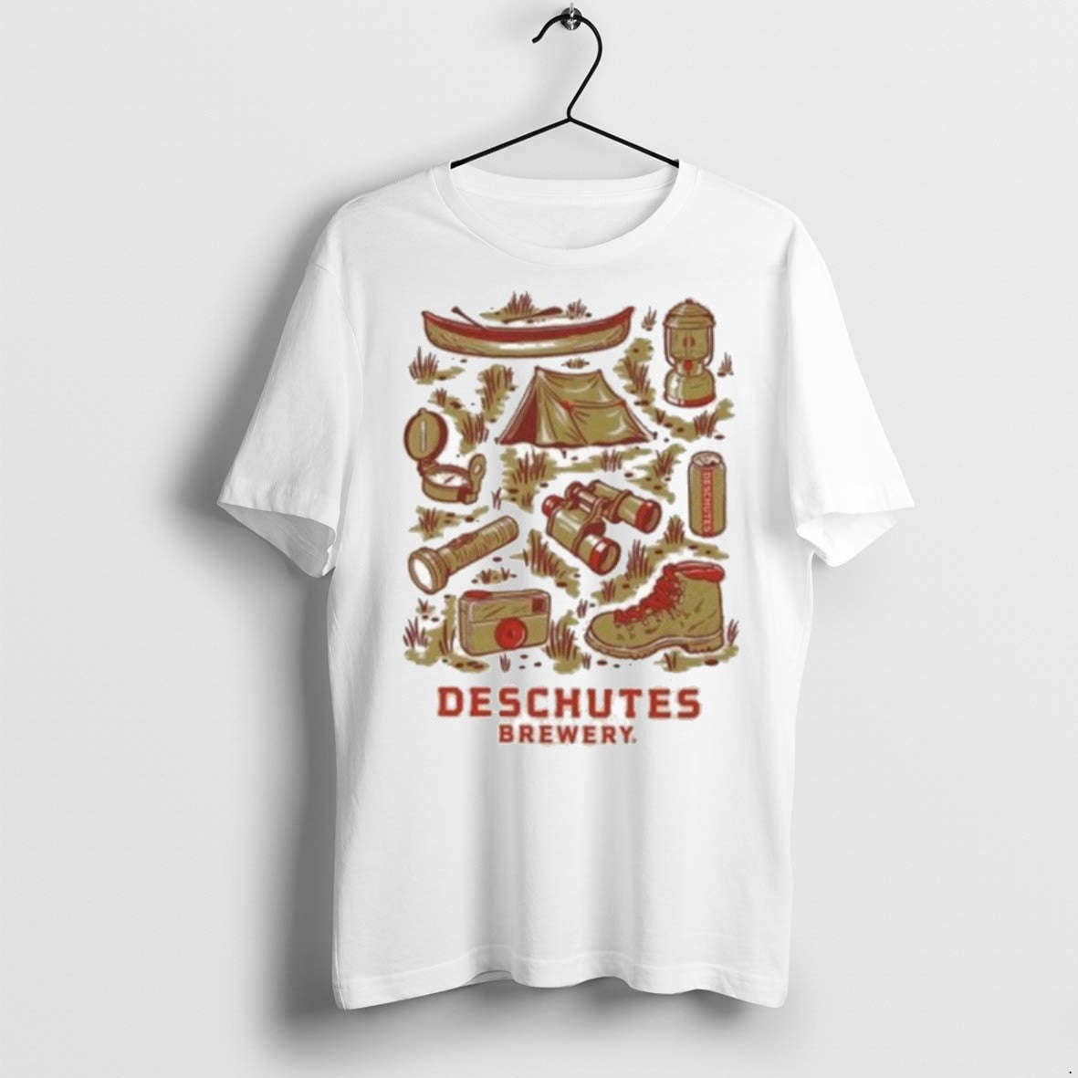 Premium Deschutes Brewery Camp Collage T Shirts Unisex T-shirt, Sweatshirt, Hoodie, Long Sleeve Tee - T-Shirt, Sweatshirt, Hoodie