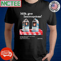 Premium Dhwanisaraiya Got Milk Birds Milk Gets Interceptions Shirt Unisex T-shirt, Sweatshirt, Hoodie, Long Sleeve Tee - T-Shirt, Sweatshirt, Hoodie