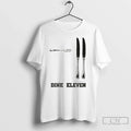 Premium Dine Eleven Fork And Knife T Shirts Unisex T-shirt, Sweatshirt, Hoodie, Long Sleeve Tee - T-Shirt, Sweatshirt, Hoodie