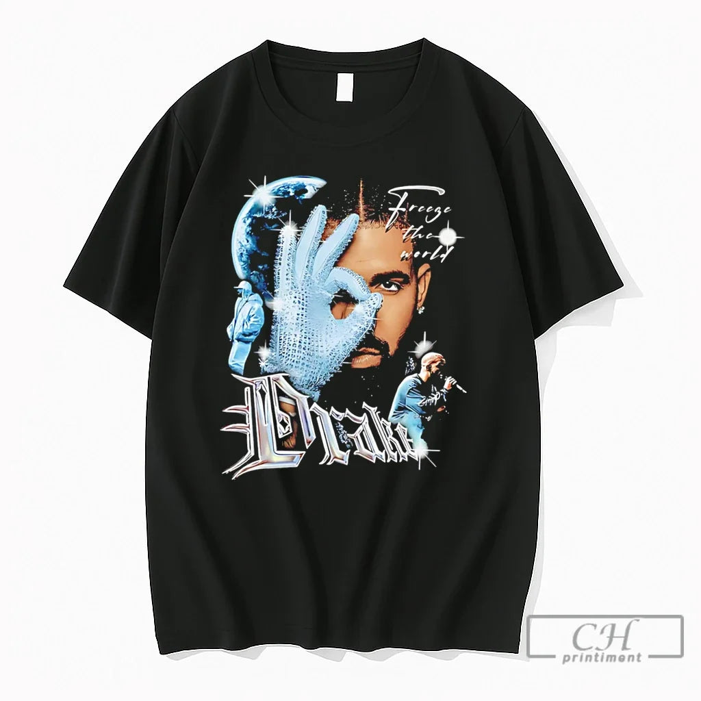 Premium Drake Featuring Iceman Illustratrion Tee Unisex T-shirt, Sweatshirt, Hoodie, Long Sleeve Tee - T-Shirt, Sweatshirt, Hoodie
