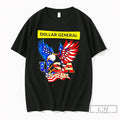 Premium Eagle Dollar General 250 Years Of America Usa Flag Tee Unisex T-shirt, Sweatshirt, Hoodie, Long Sleeve Tee - T-Shirt, Sweatshirt, Hoodie