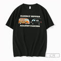 Premium Elderly Hippies Against Fascism Cartoon Car Tee Unisex T-shirt, Sweatshirt, Hoodie, Long Sleeve Tee - T-Shirt, Sweatshirt, Hoodie
